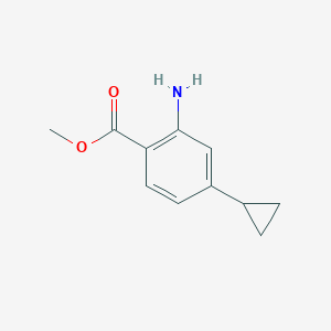 Methyl 2-amino-4-cyclopropylbenzoate