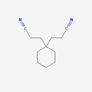 3,3'-(Cyclohexane-1,1-diyl)dipropanenitrile