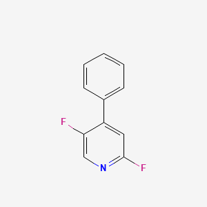 molecular formula C11H7F2N B14037924 2,5-Difluoro-4-phenylpyridine 