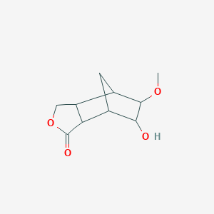 6-Hydroxy-5-methoxyhexahydro-4,7-methanoisobenzofuran-1(3h)-one