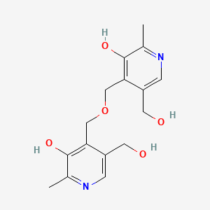 molecular formula C16H20N2O5 B14038003 Pyridoxine impurity 1 