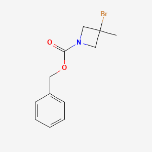 Benzyl 3-bromo-3-methylazetidine-1-carboxylate