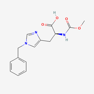 NT-Benzyl-NA-(methoxycarbonyl)-L-histidine