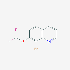 8-Bromo-7-(difluoromethoxy)quinoline