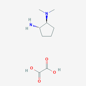 (1S,2S)-N1,N1-Dimethylcyclopentane-1,2-diamine oxalate