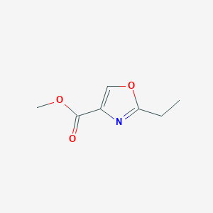 B1403817 Methyl 2-ethyloxazole-4-carboxylate CAS No. 1126634-42-1