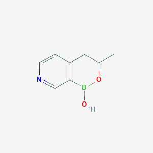 3-Methyl-3,4-dihydro-1H-[1,2]oxaborinino[3,4-C]pyridin-1-OL