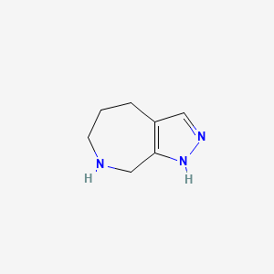 1,4,5,6,7,8-Hexahydropyrazolo[3,4-c]azepine