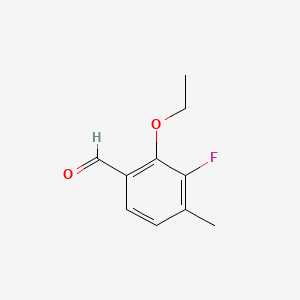 2-Ethoxy-3-fluoro-4-methylbenzaldehyde