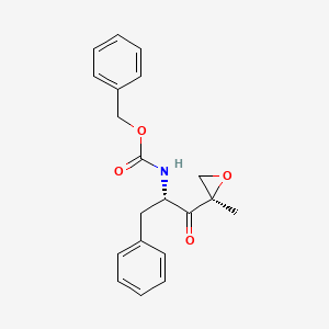 benzyl ((S)-1-((R)-2-methyloxiran-2-yl)-1-oxo-3-phenylpropan-2-yl)carbamate