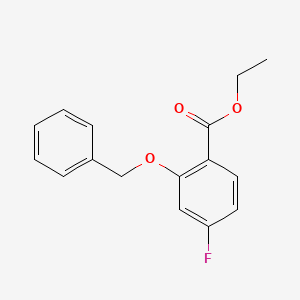 Ethyl 2-(benzyloxy)-4-fluorobenzoate