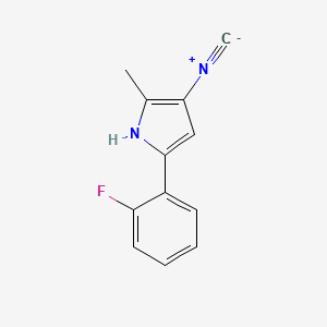 molecular formula C12H9FN2 B14038335 Vonoprazan fumarate impurity 11 