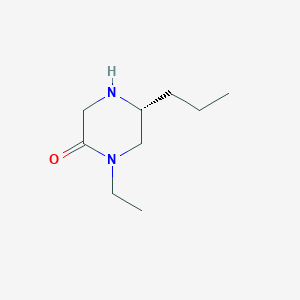 (R)-1-Ethyl-5-propylpiperazin-2-one