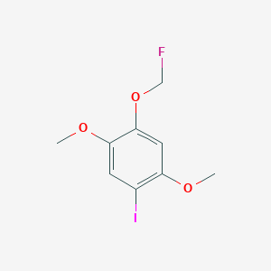 1,4-Dimethoxy-2-iodo-5-(fluoromethoxy)benzene