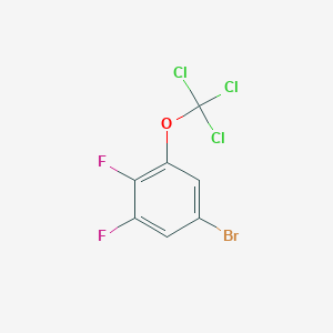 B1403861 5-Bromo-1,2-difluoro-3-(trichloromethoxy)benzene CAS No. 1417567-66-8