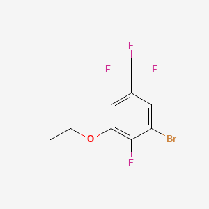 1-Bromo-3-ethoxy-2-fluoro-5-(trifluoromethyl)benzene