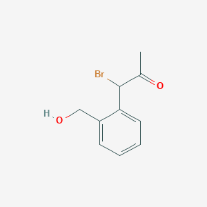 1-Bromo-1-(2-(hydroxymethyl)phenyl)propan-2-one