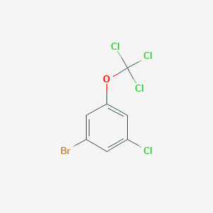B1403886 1-Bromo-3-chloro-5-(trichloromethoxy)benzene CAS No. 1417569-19-7