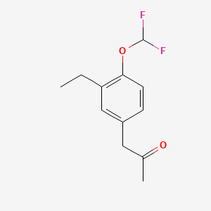 1-(4-(Difluoromethoxy)-3-ethylphenyl)propan-2-one