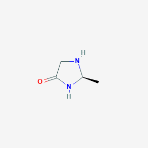 molecular formula C4H8N2O B14038975 (R)-2-Methylimidazolidin-4-one 