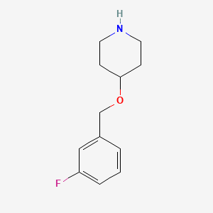 4-((3-Fluorobenzyl)oxy)piperidine