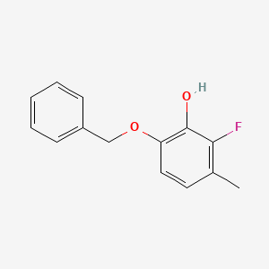 6-(Benzyloxy)-2-fluoro-3-methylphenol