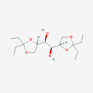 (1S,2S)-1,2-bis[(4R)-2,2-diethyl-1,3-dioxolan-4-yl]ethane-1,2-diol