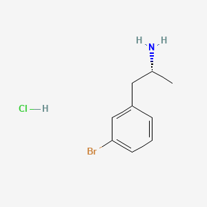 (2R)-1-(3-bromophenyl)propan-2-amine hydrochloride