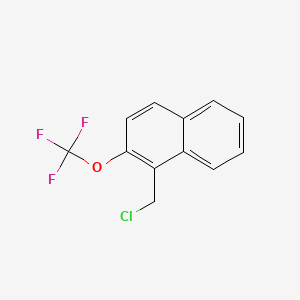 1-(Chloromethyl)-2-(trifluoromethoxy)naphthalene