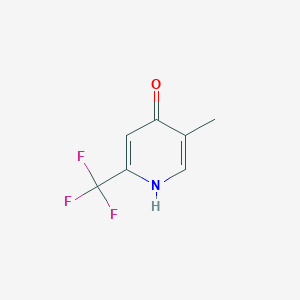 4-Pyridinol, 5-methyl-2-(trifluoromethyl)-