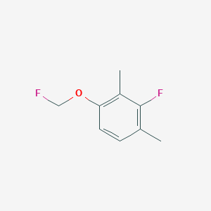 1,3-Dimethyl-2-fluoro-4-(fluoromethoxy)benzene