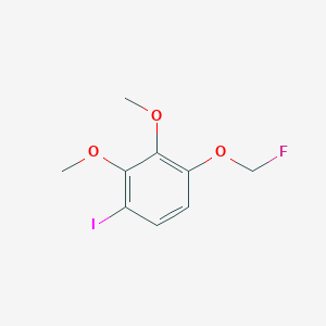 1,2-Dimethoxy-3-iodo-6-(fluoromethoxy)benzene