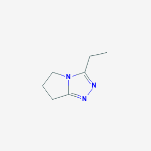 3-Ethyl-6,7-dihydro-5H-pyrrolo[2,1-c][1,2,4]triazole