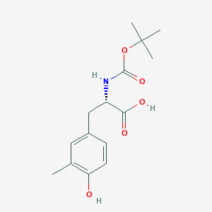 (S)-2-Boc-amino-3-(4-hydroxy-3-methylphenyl)propanoic acid