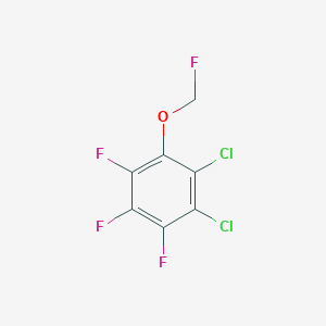 1,2-Dichloro-3-fluoromethoxy-4,5,6-trifluorobenzene