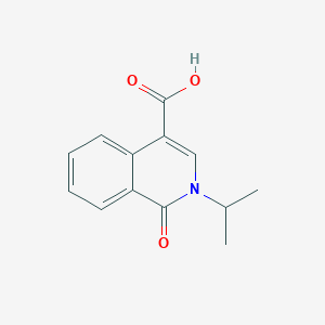 molecular formula C13H13NO3 B1403943 2-异丙基-1-氧代-1,2-二氢异喹啉-4-羧酸 CAS No. 1352524-64-1