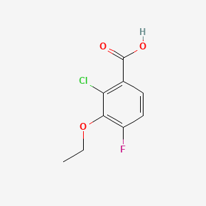 2-Chloro-3-ethoxy-4-fluorobenzoic acid