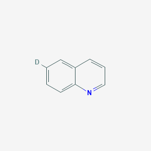 molecular formula C9H7N B14039478 6-Deuterioquinoline 