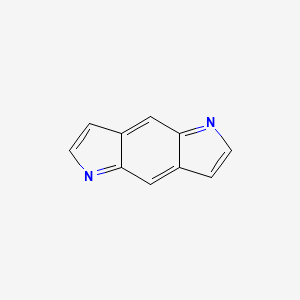 molecular formula C10H6N2 B14039485 Pyrrolo[2,3-f]indole 