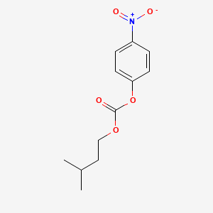 molecular formula C12H15NO5 B14039532 4-Nitrophenyl 3-methyl butyl carbonate 