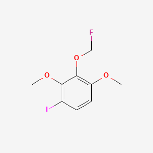 1,3-Dimethoxy-4-iodo-2-(fluoromethoxy)benzene