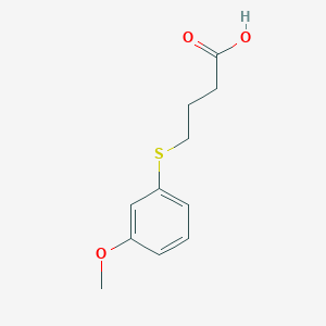 4-((3-Methoxyphenyl)thio)butanoic acid