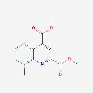 Dimethyl 8-methylquinoline-2,4-dicarboxylate