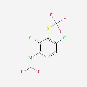 1,3-Dichloro-4-difluoromethoxy-2-(trifluoromethylthio)benzene