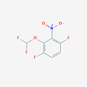 1,4-Difluoro-2-difluoromethoxy-3-nitrobenzene