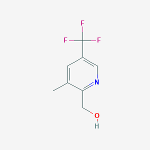 2-Pyridinemethanol, 3-methyl-5-(trifluoromethyl)-