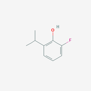 molecular formula C9H11FO B14039784 2-Fluoro-6-isopropylphenol 