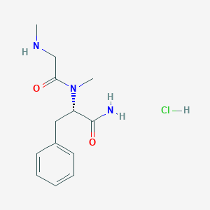 N-Methylglycyl-Na-methyl-L-phenylalaninamide HCl