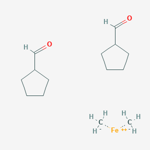 Carbanide;cyclopentanecarbaldehyde;iron(2+)