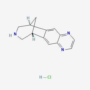 molecular formula C13H14ClN3 B14039871 Varenicline HCl 